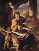 Nicolas Poussin St Cecilia china oil painting artist